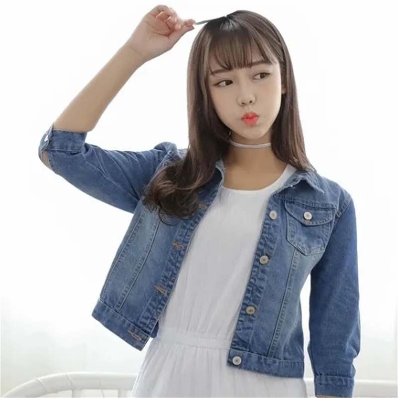 Down Jacket Packable - Jaket Denim Wanita Jaket Jeans Setengah