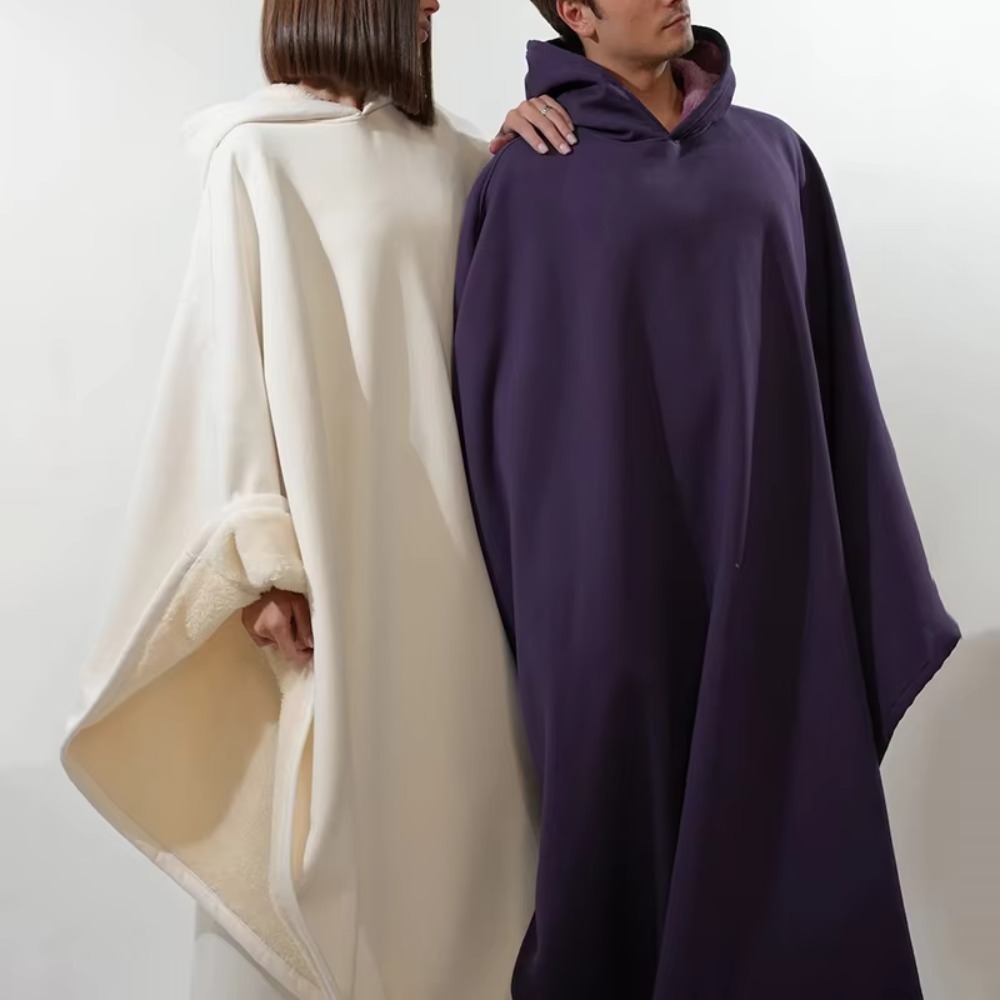 Jubah Hoodie Indio Berkualitas - Shawl Wrap Winter ulasan dan harga