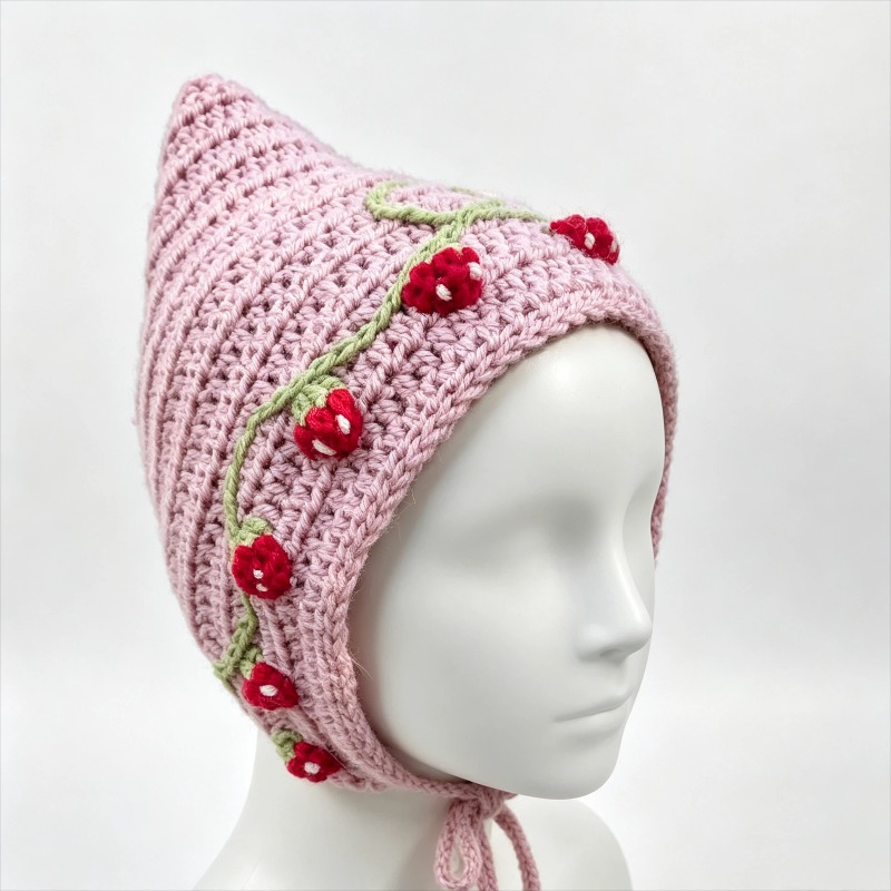 Topi Rajut Berbentuk Jamur den - Knit Beanie Hat Warm ulasan dan harga