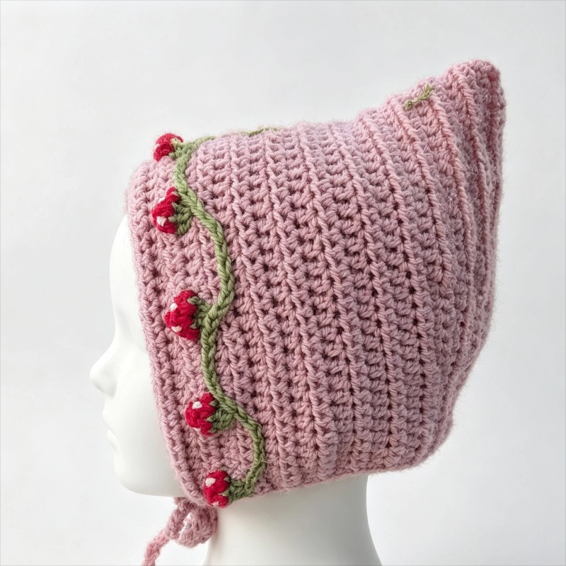 Topi Rajut Berbentuk Jamur den - Knit Beanie Hat Warm ulasan dan harga